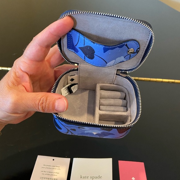 NWT Authentic classic Kate Spade Staci Nouveau Bloom Jewelry Holder/case - Picture 16 of 16